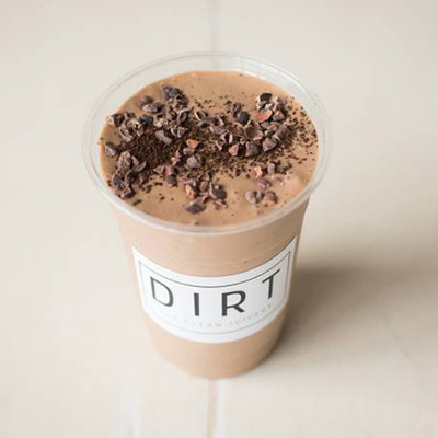 Dirt Juicery in Green Bay WI Chunky Monkey Moringa